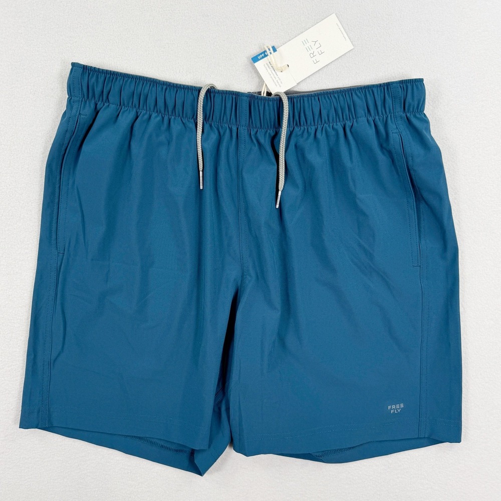 Free Fly Breeze Shorts, 6 Inch Size XXL‎ Mens Legion Blue NEW